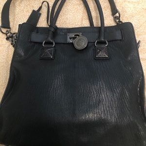 Michael Kors Hamilton Large Leather Satchel